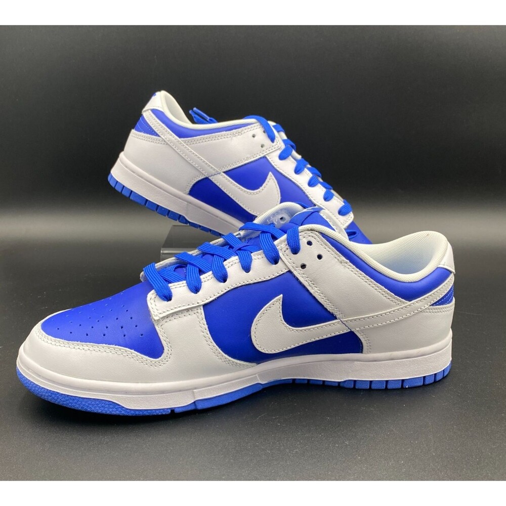 Nike Dunk Low Retro Racer Blue White Men's Size 11 DD1391-401 New With Box